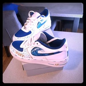 Custom Nike’s Af1 wavy